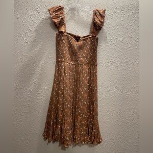 Rock&Roll Denim Floral‎ Dress. Excellent Condition, Smoke Free Home#352